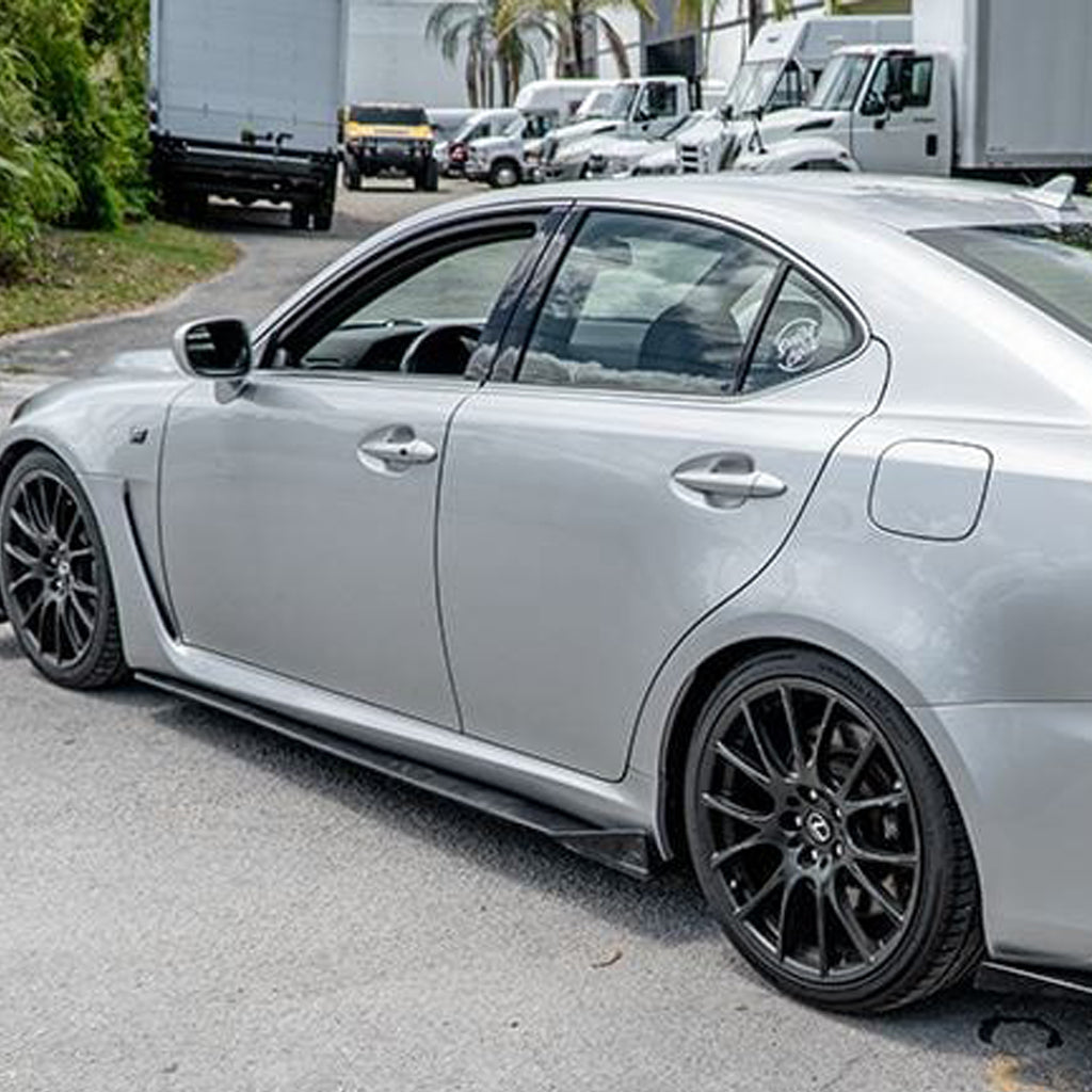 Lexus IS-F NIA Side Skirts Splitter Lip 2008-14