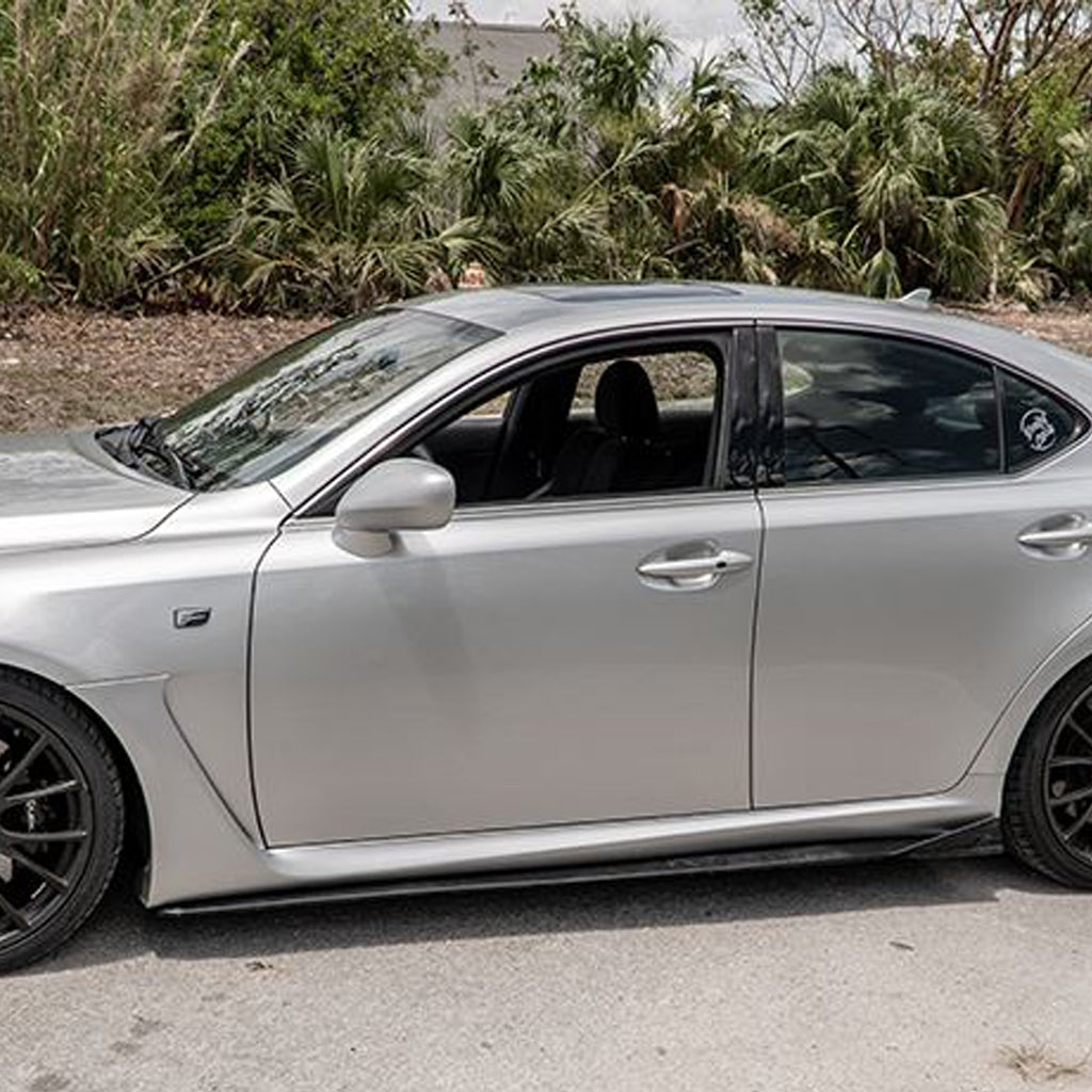 Lexus IS-F NIA Side Skirts Splitter Lip 2008-14
