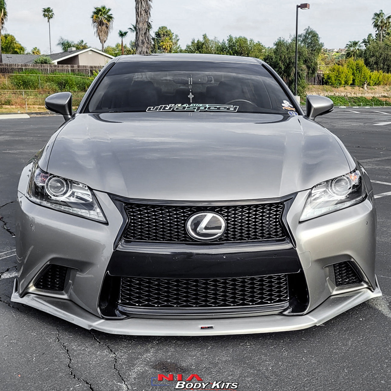 Lexus GS F-Sport Front NIA Splitter Lip Body Kit 2012-2015