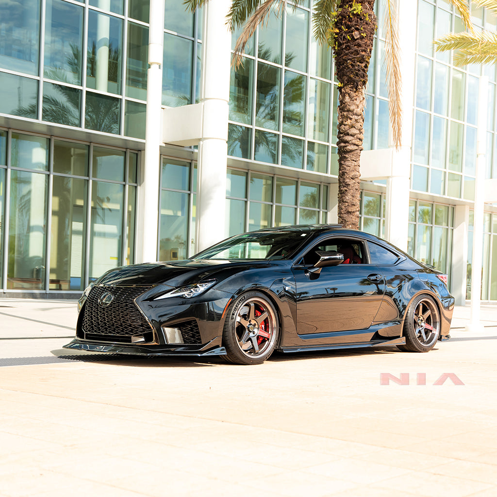 Lexus RC-F NIA Side Skirt Splitter lip body kit (2020-2025)