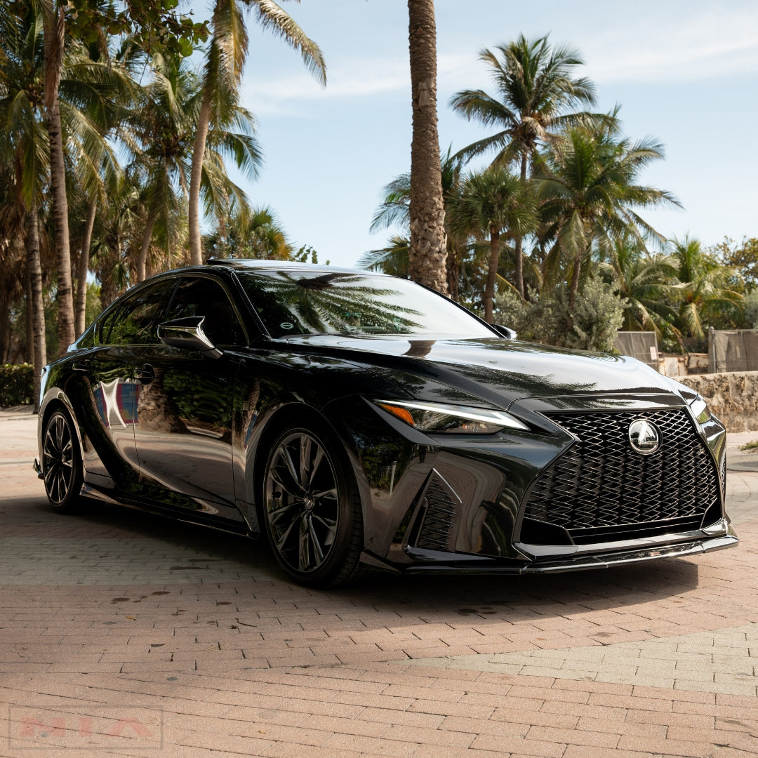 Lexus IS-300, IS-350, IS500, Base and F-Sport NIA Side Skirt Splitter Lip (2021-2025)