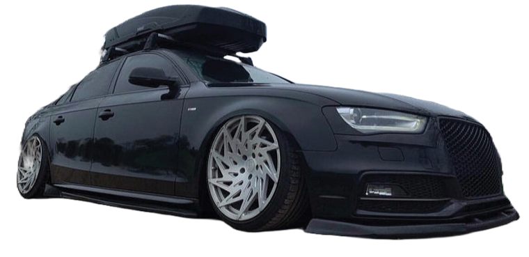 Audi A4 2009-16 Front Lip Splitter Kit by NIA