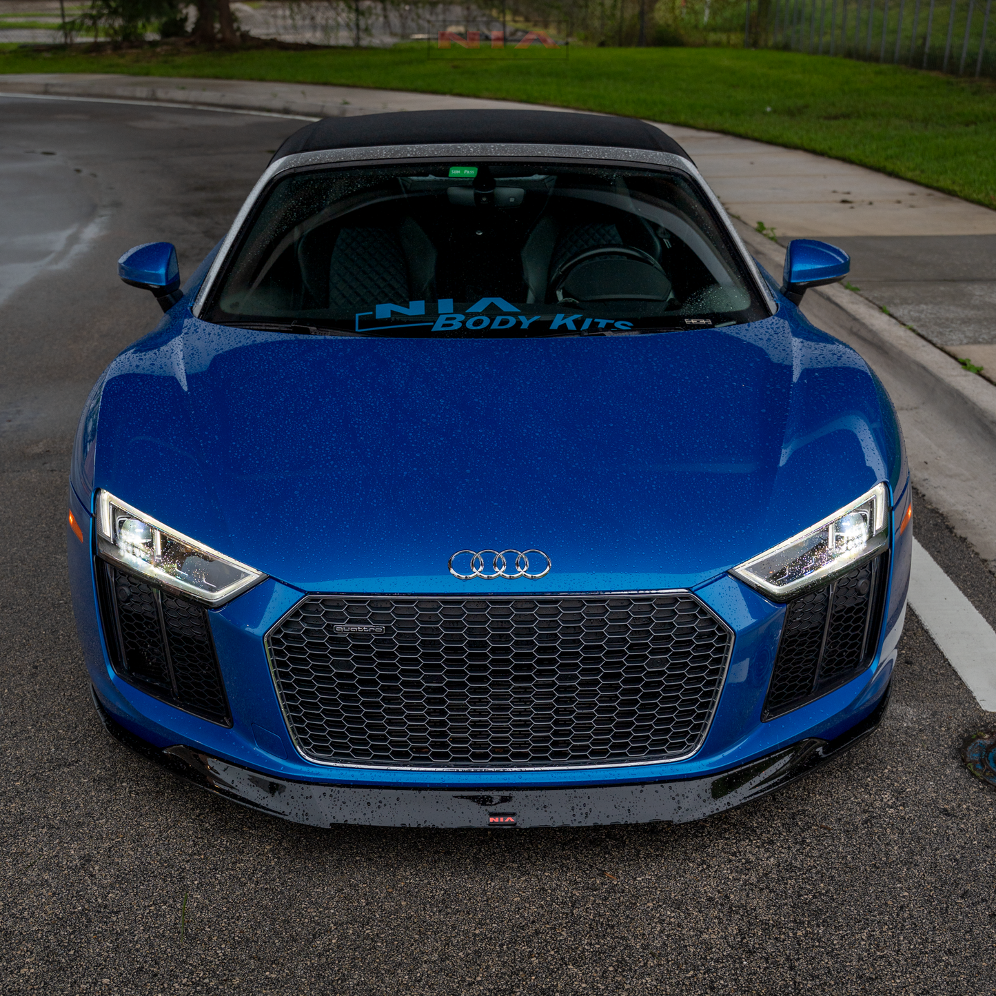 Audi R8 Front NIA Splitter Lip Body Kit 2015-2019