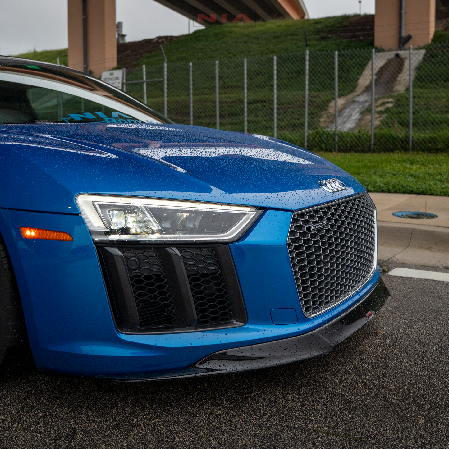 Audi R8 Front NIA Splitter Lip Body Kit 2015-2019
