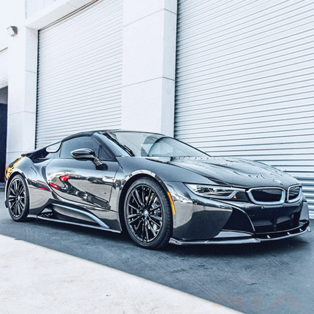 BMW i8 NIA Side Skirt Splitter Extension Blades 2014-2020