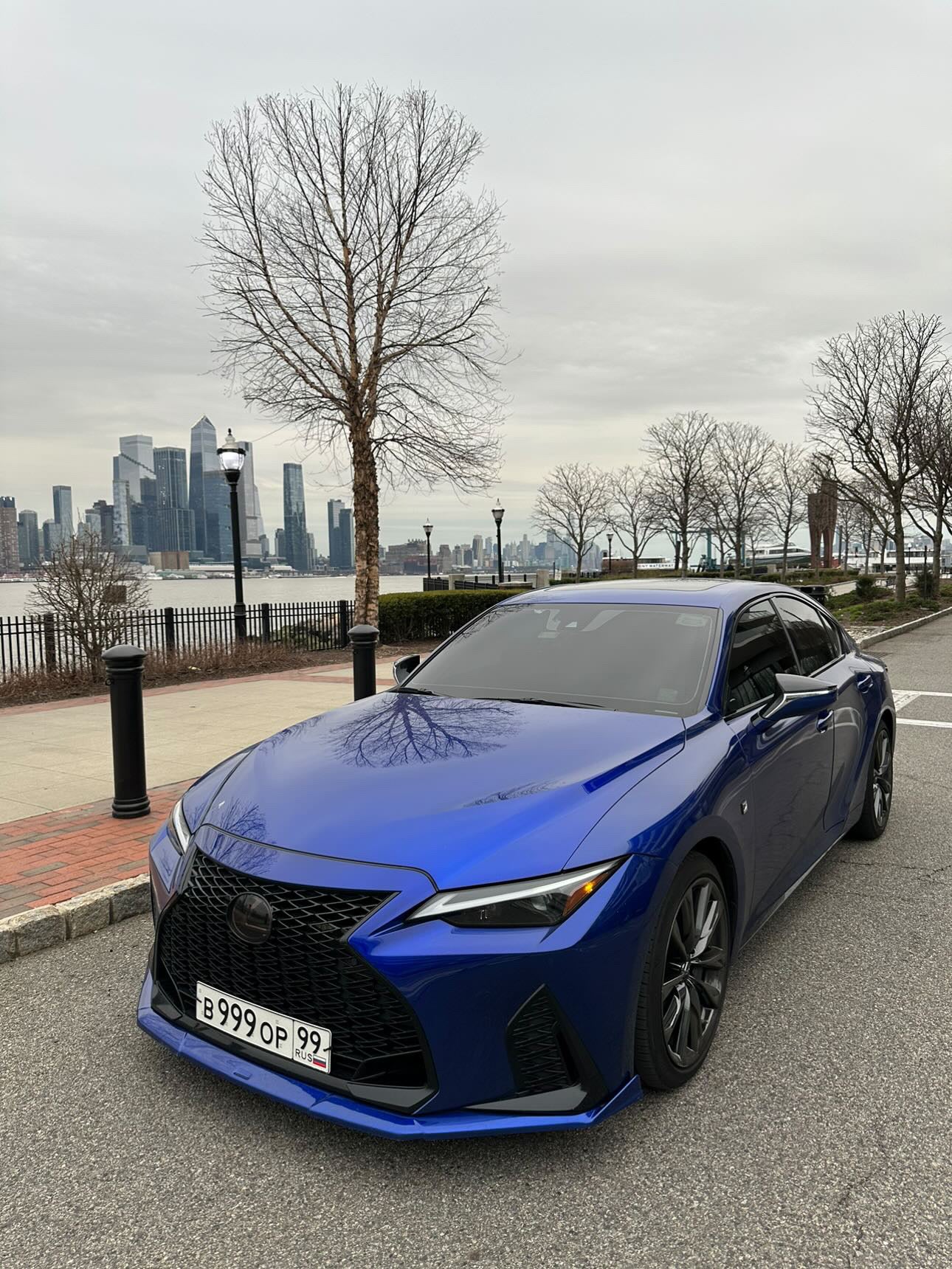 Lexus IS300, IS350, F-Sport Front bumper NIA Splitter Lip Body Kit (2021-2025)