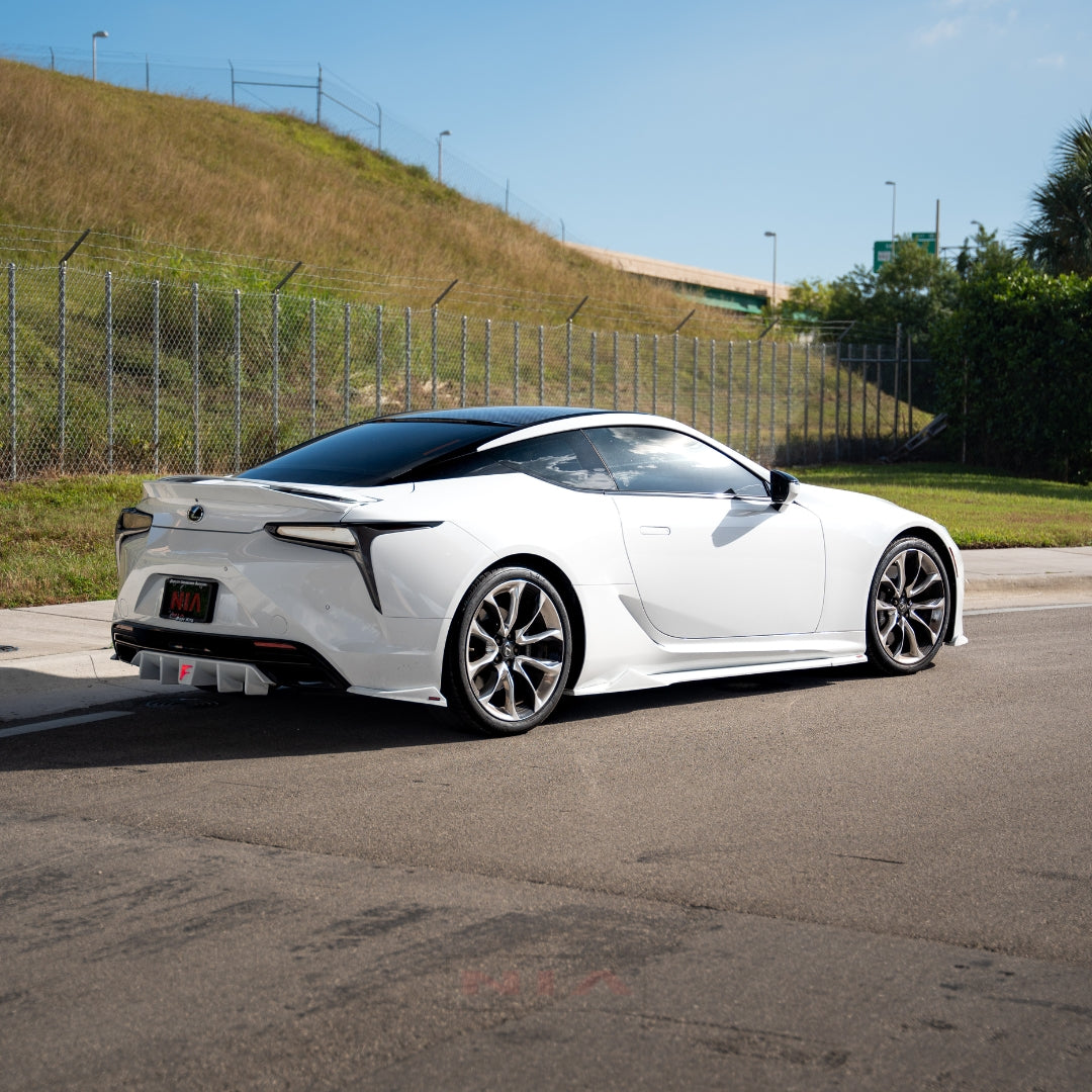 Lexus LC500 Diffuser Bumper Extension 2018-25 w/ Optional Brake Light