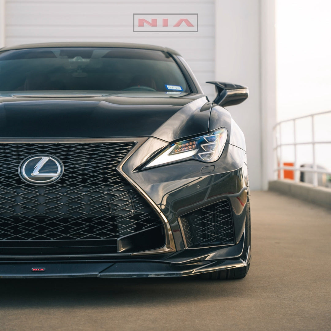 Lexus RC-F Front NIA Splitter lip body kit (2020-2025)