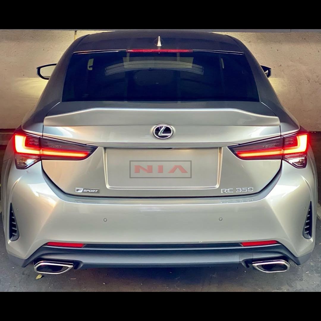 Lexus RC-F Rear Spoiler Wing V1 (2015-2025)
