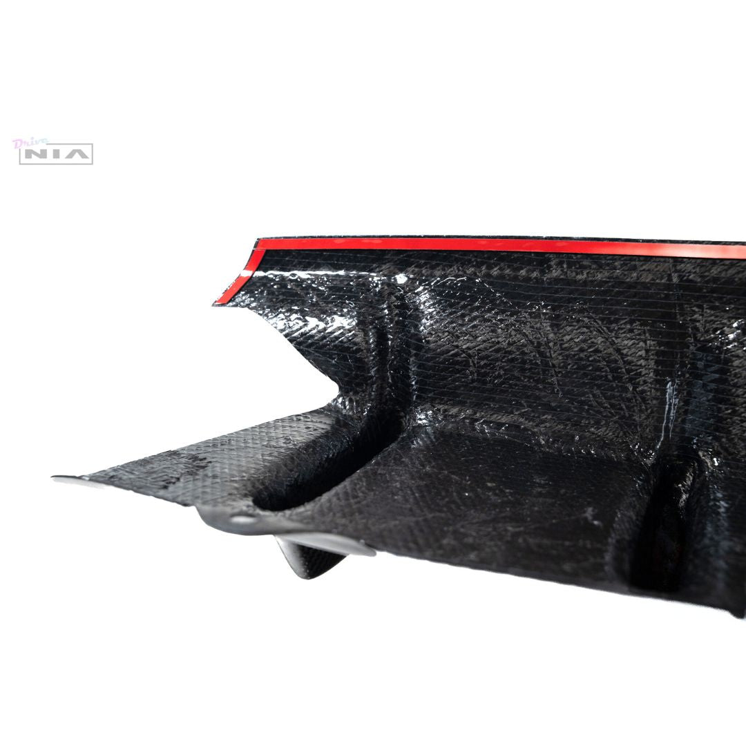 Lexus IS 500 NIA Diffuser Bumper Extension w/ Optional Brake Light 2022-2025