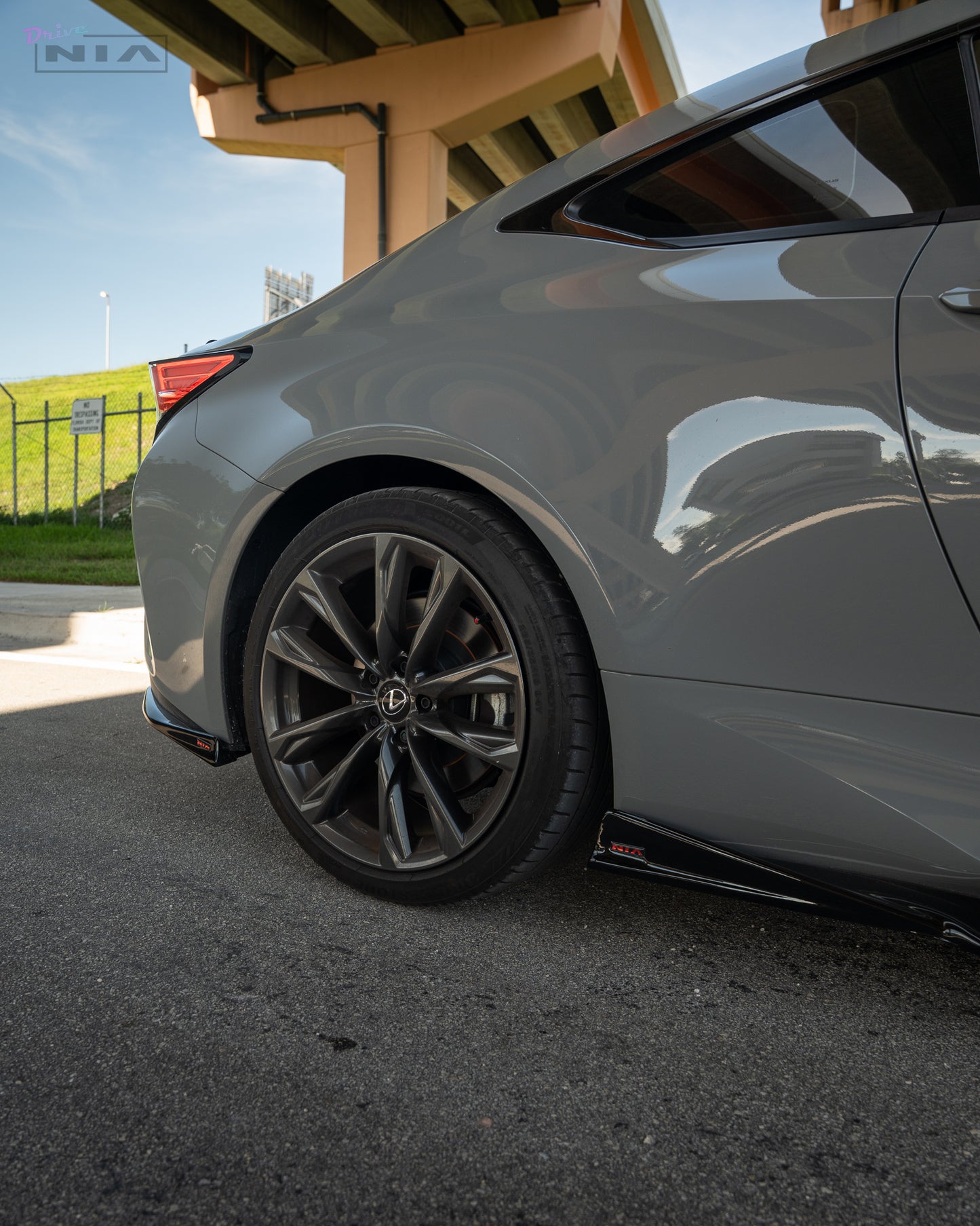 NIA Side Skirt Splitter Lip for: Lexus RC (2015-25)