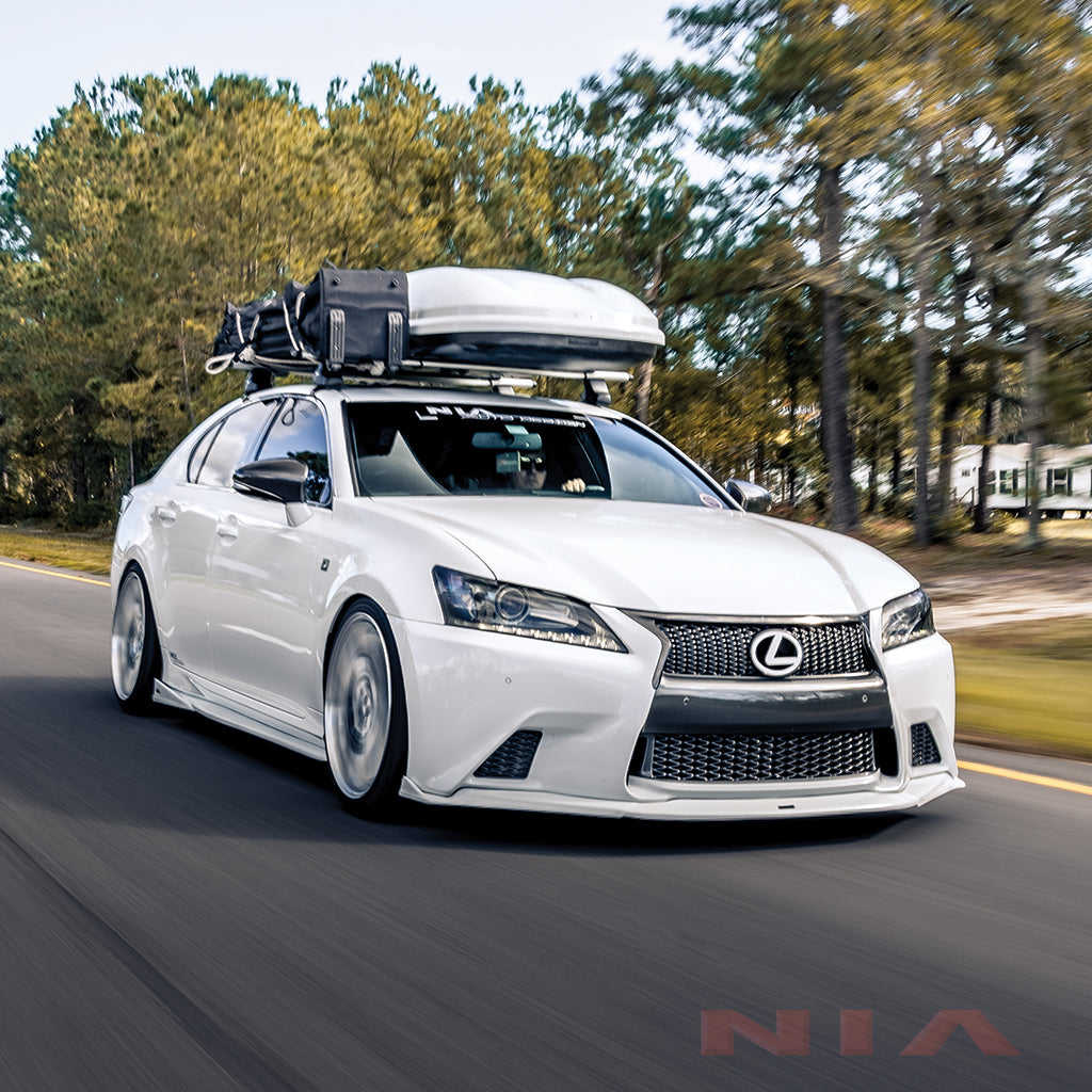 Lexus GS F-Sport NIA Full Splitter Lip Body Kit 2012-2015 (5pcs) – Nia Body  Kits