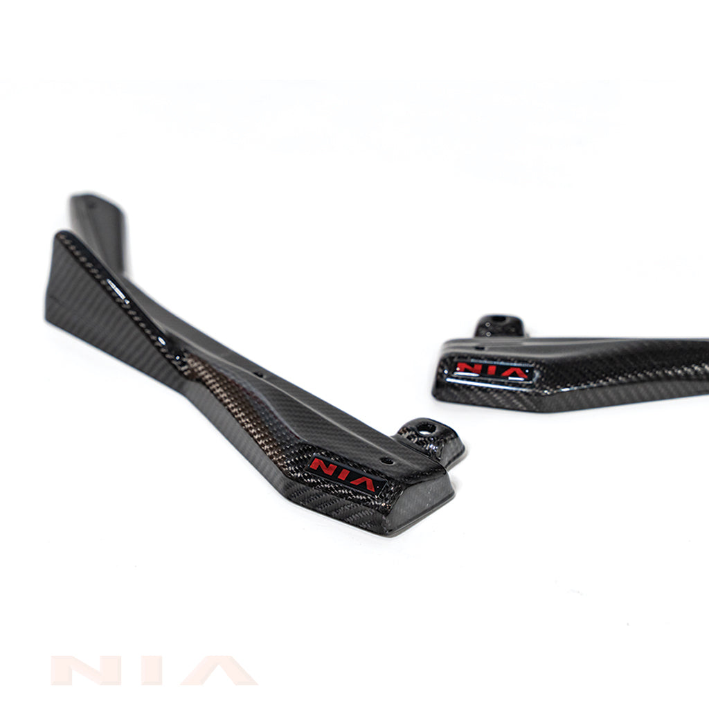 Lexus IS 500 NIA Rear Lip Spats bodykit 2022-2025 in ABS and Carbon Fiber