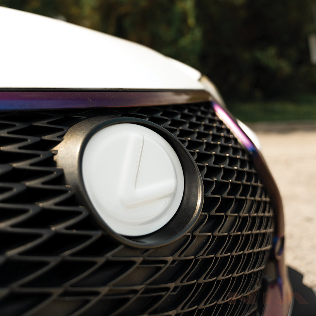 Lexus NIA Replacement L Emblem (7") in ABS or Carbon Fiber