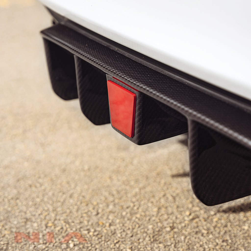 Lexus RC NIA Diffuser Bumper Extension 2015-18 w/ Optional Brake Light