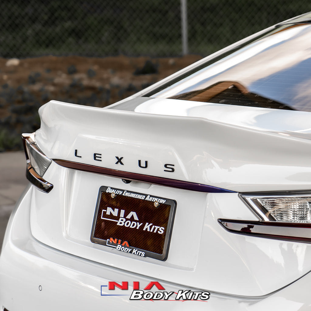 Lexus RC-F Rear Duckbill Trunk Spoiler V3 w/ New Lexus Emblem (2015-2025)