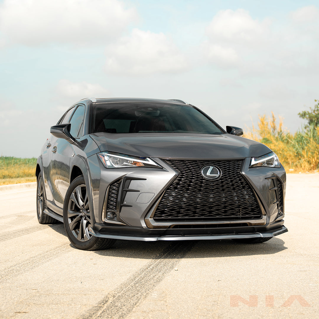 Lexus UX 200, 250h, 300e Front NIA Splitter lip body Kit 2019-2025