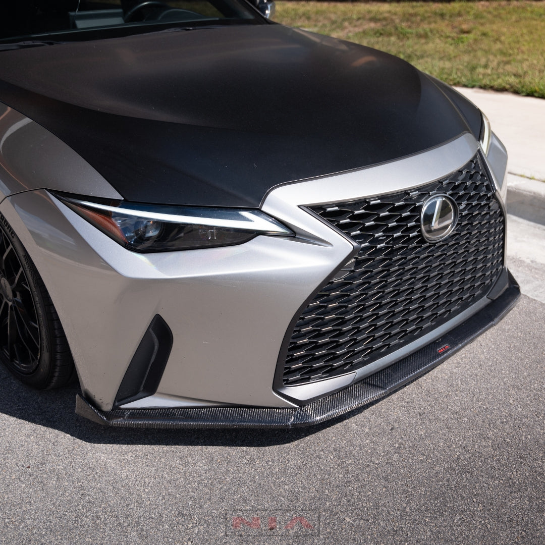 Lexus IS300 IS350 Base Front Bumper NIA Splitter Lip Aero Body Kit 2021-2025