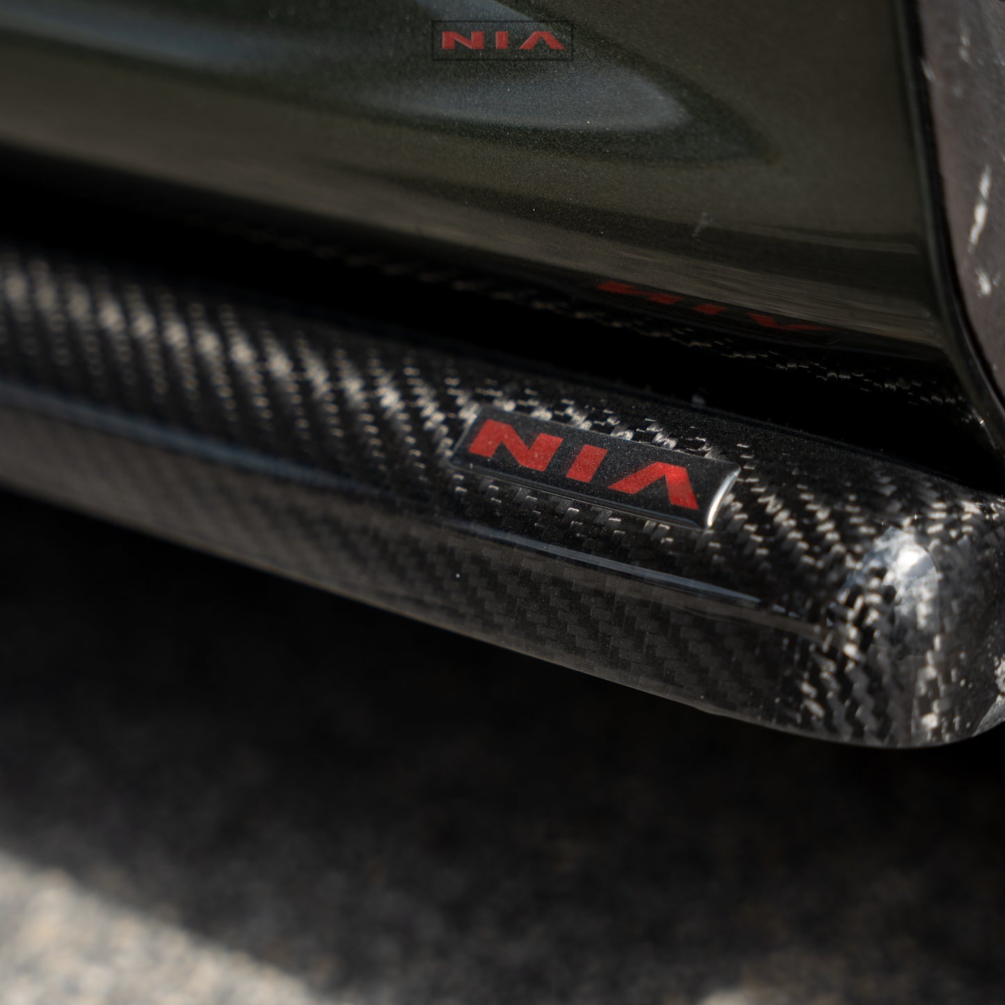Lexus LC 500 NIA Side Skirt Splitter Extensions 2018-25