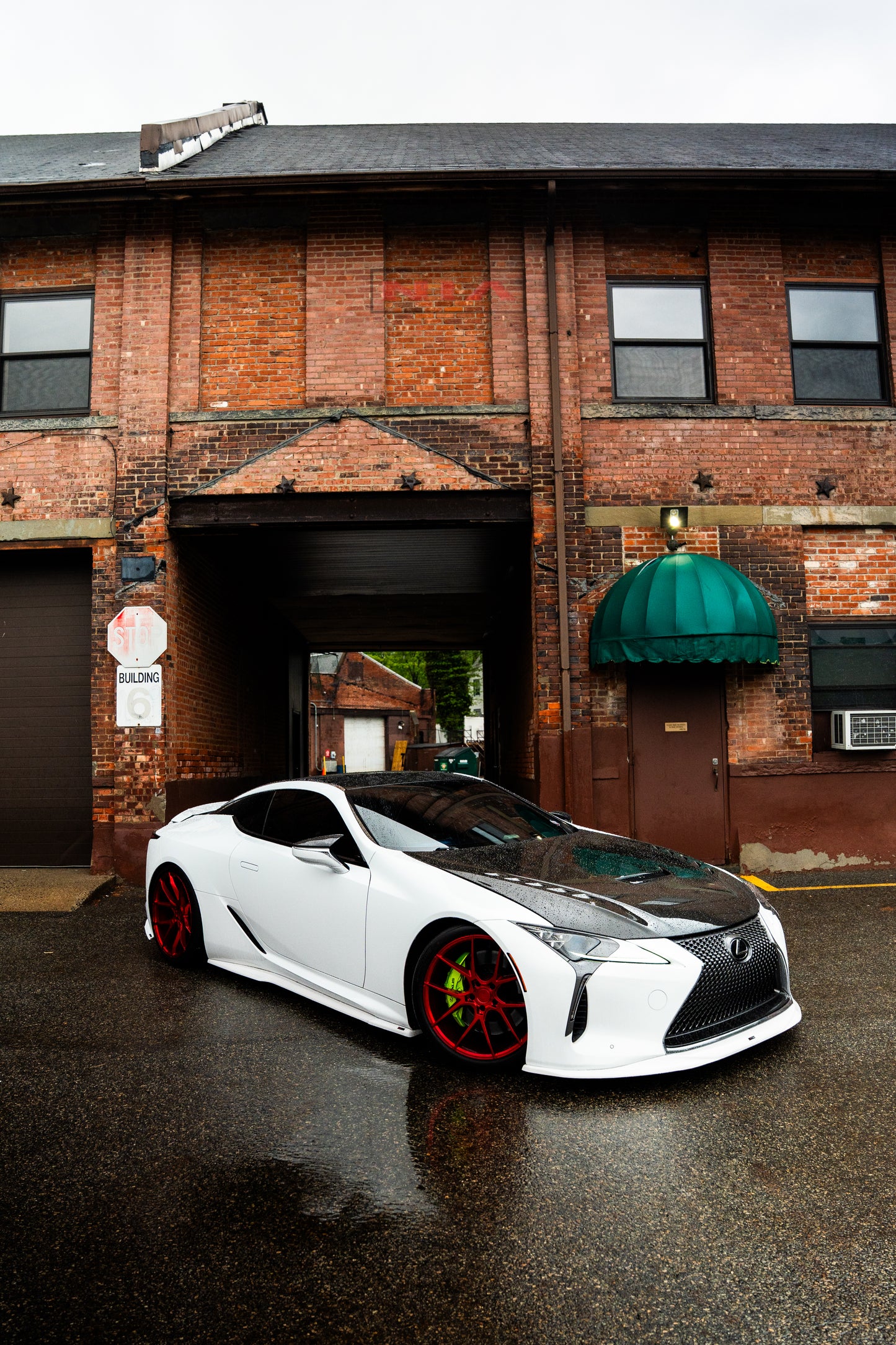 Lexus LC 500 Full NIA Splitter Lip Body Kit 2018-25 (5pcs)