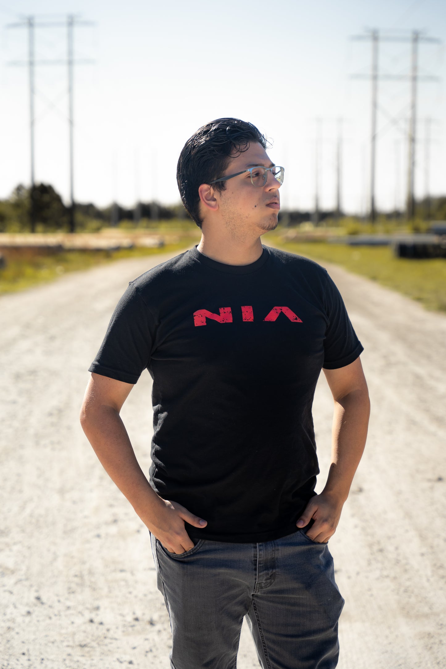 Made In USA T-Shirt (Black) by NIA Body Kits