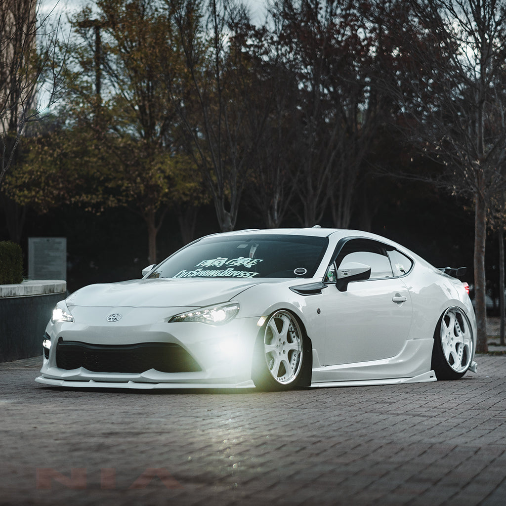 Toyota 86 NIA Side Skirts Splitter Lip V2 2013+