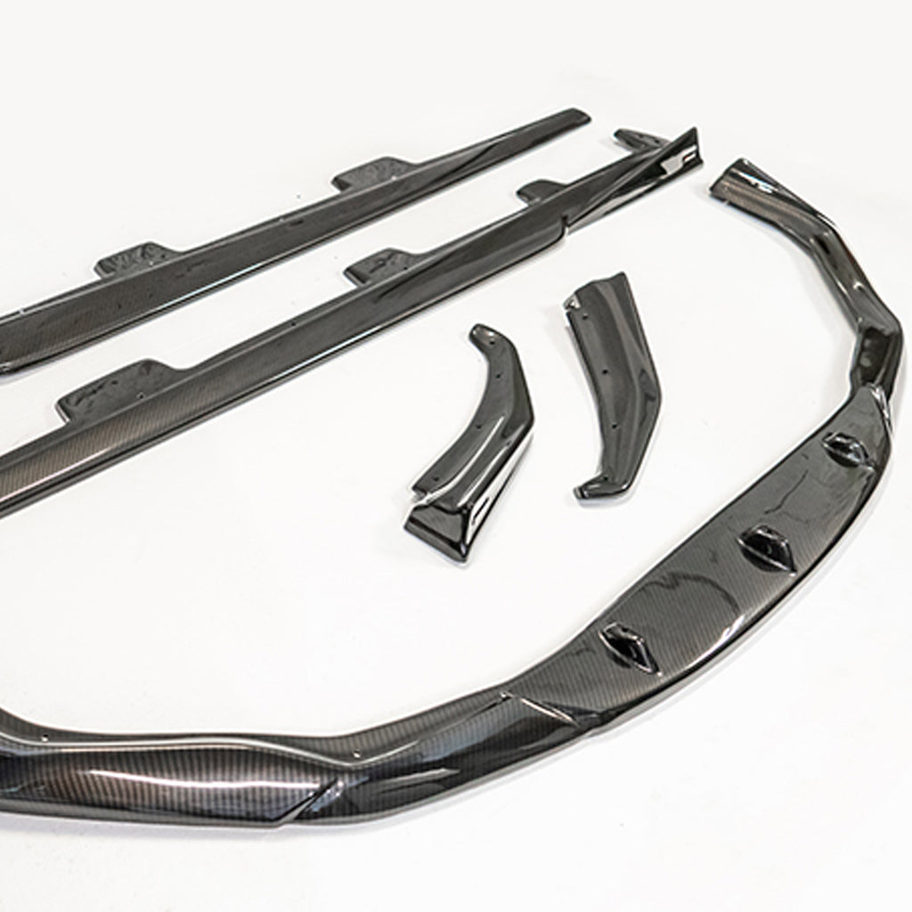 Lexus RC NIA Full Splitter Kit (5pcs Front, Sides, Rears) 2015-18