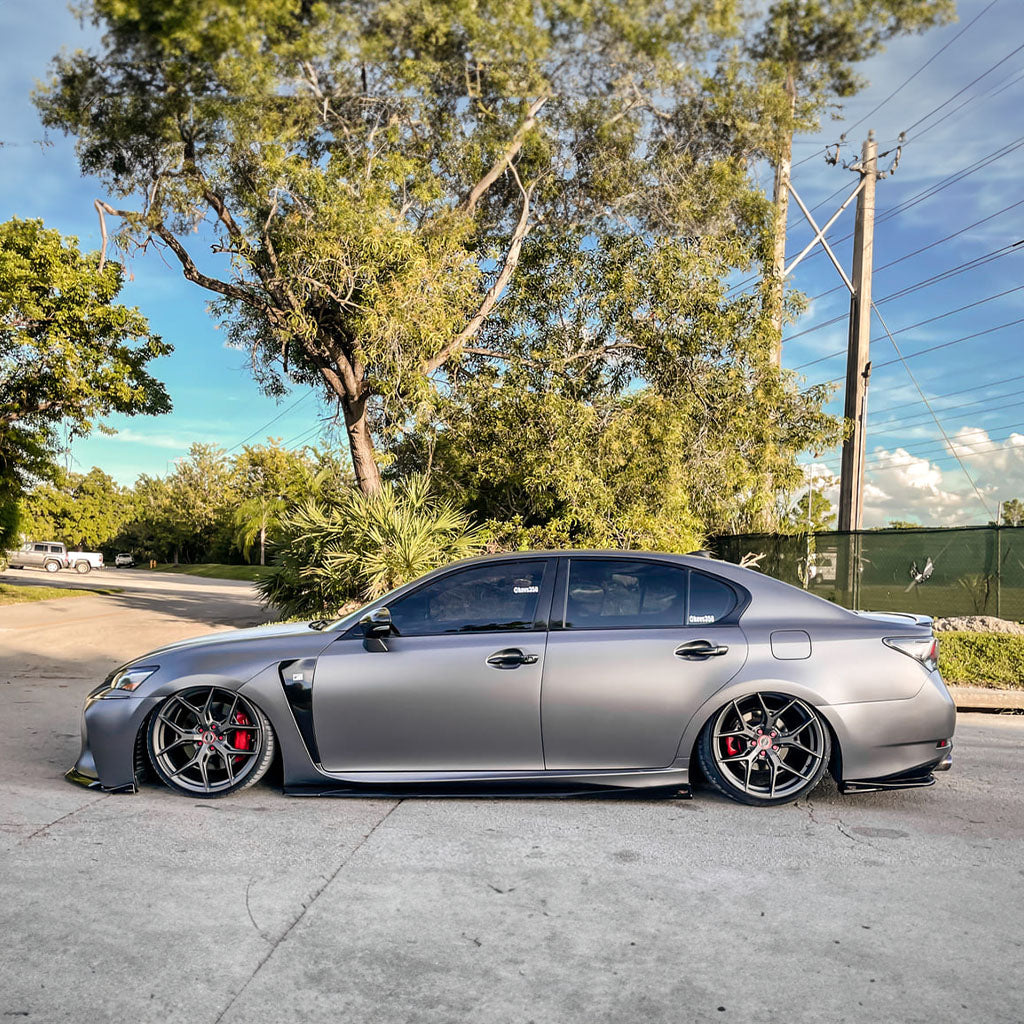 Lexus GS-F NIA Side Skirts splitter lip body kit (2016-20)