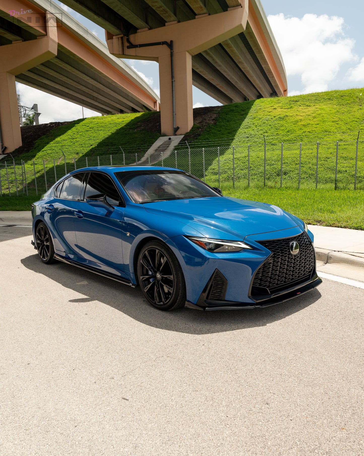 Lexus IS-300, IS-350, IS500, Base and F-Sport NIA Side Skirt Splitter Lip (2021-2025)