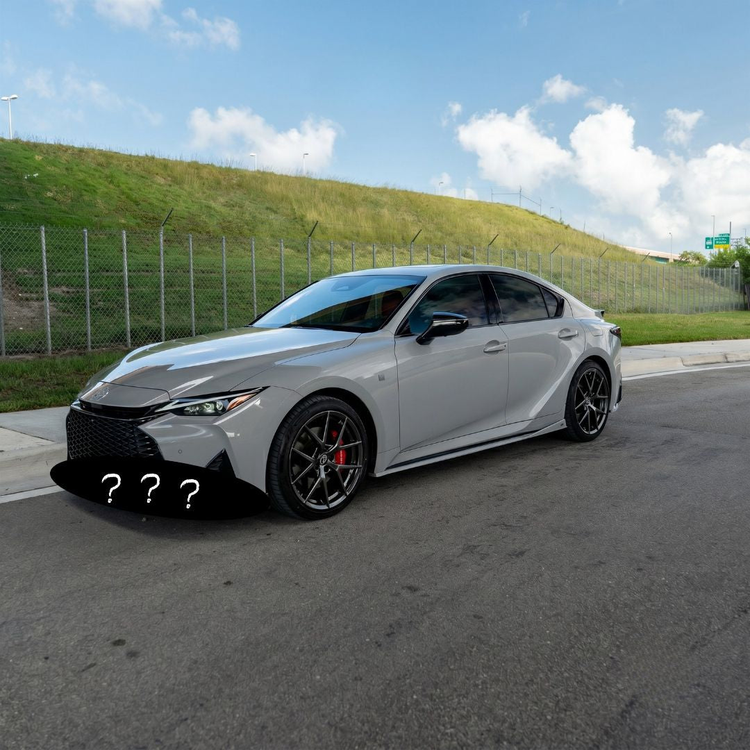 Lexus IS F-Sport NIA front splitter lip bodykit 2026+ in ABS or Carbon Fiber (PRE-ORDERS)