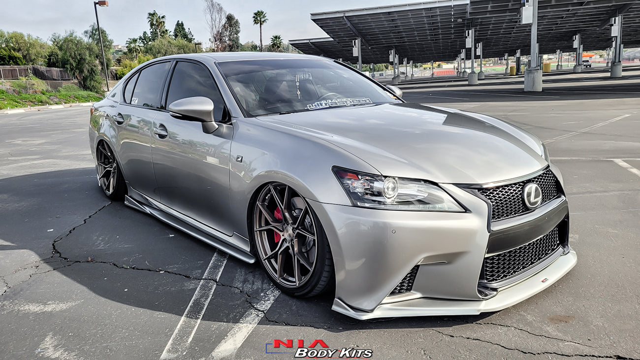 Lexus GS F-Sport NIA Full Splitter Lip Body Kit 2012-2015 (5pcs)