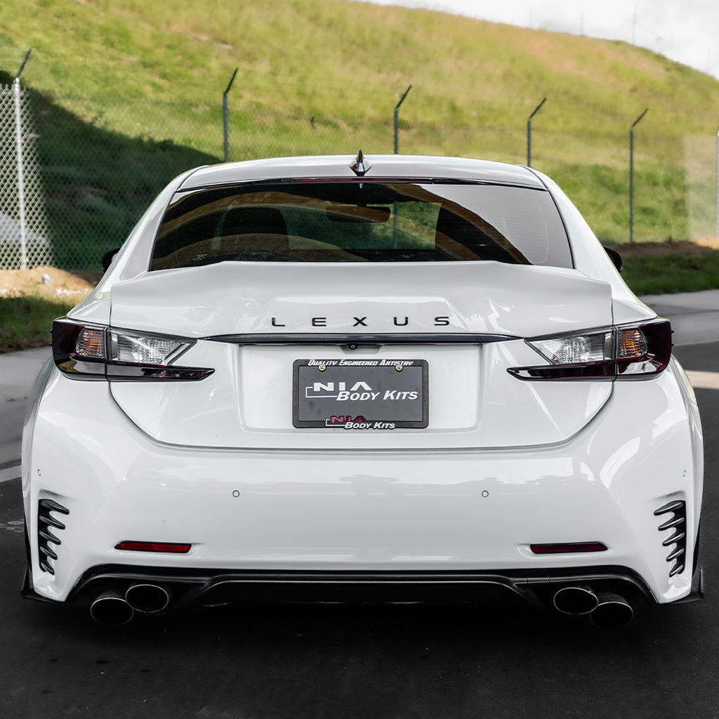Lexus RC Rear Duck Bill Trunk Wing Spoiler V2 2015-2018
