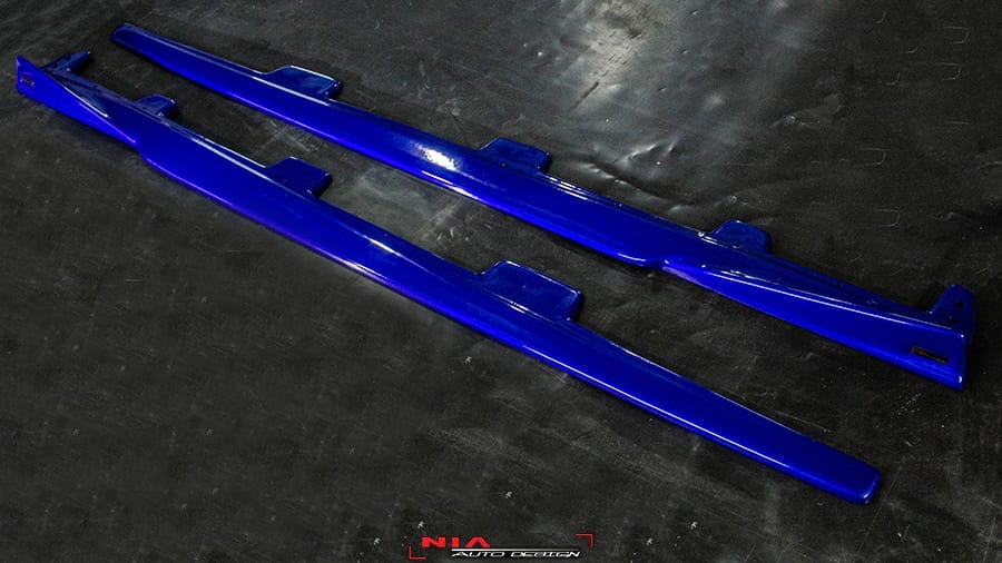 Lexus RC F-Sport, Base Model NIA Side Skirts 2015-2025 in ABS or Carbon Fiber