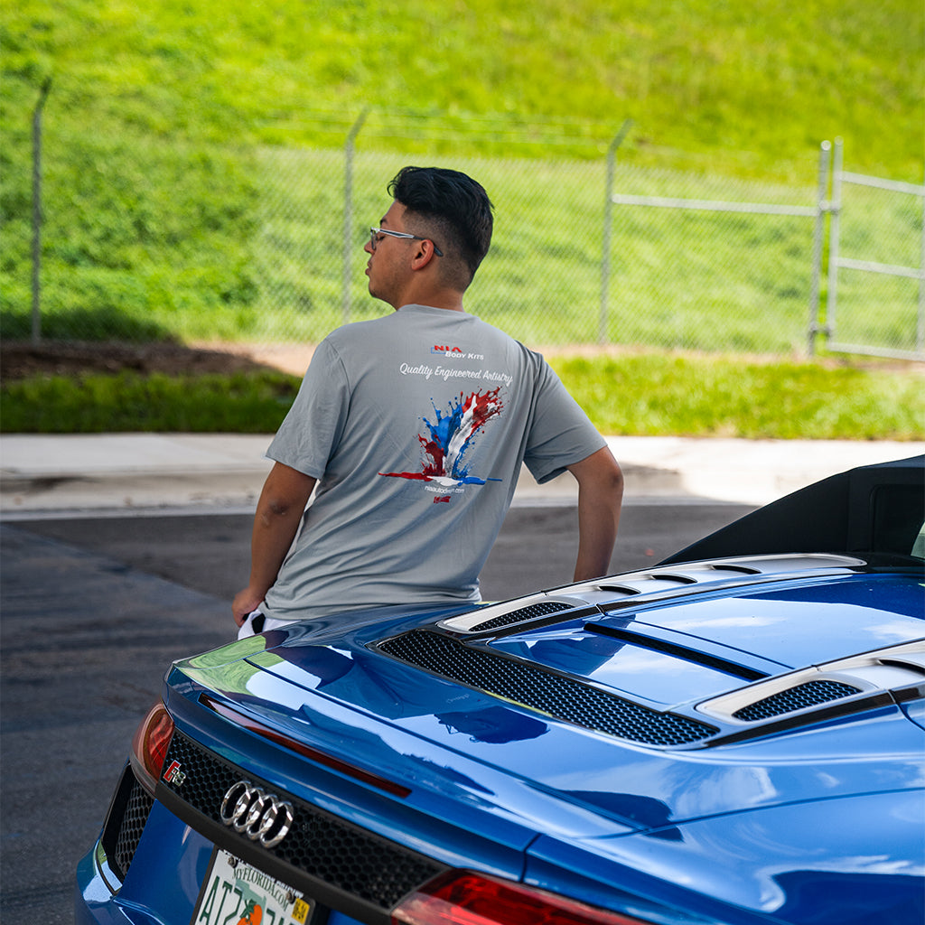 Quality Engineered Artistry T-Shirt by NIA Body Kits.