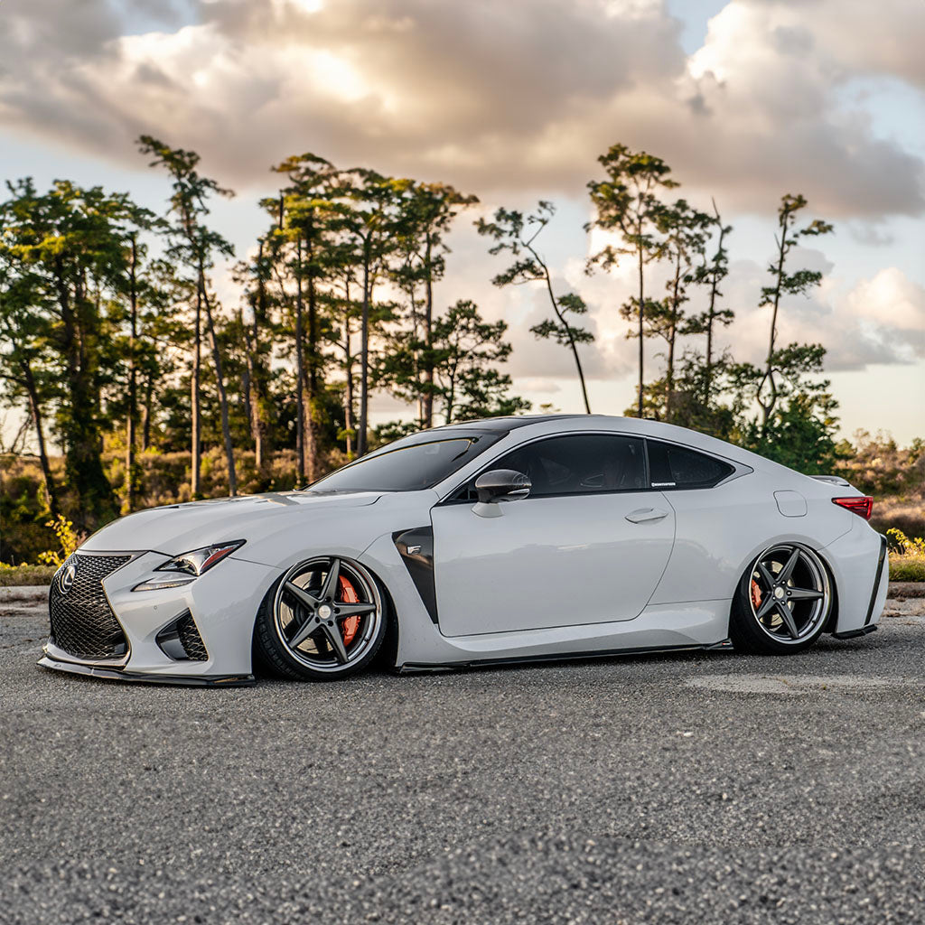 Lexus RC-F NIA Full Splitter lip Kit (Front, Sides, Rears) (2015-19)