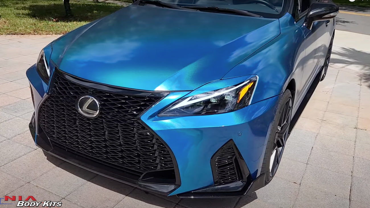 Lexus NIA Eyelids for IS F-Sport 2011-13 (Compatible with V-Land Headlights)