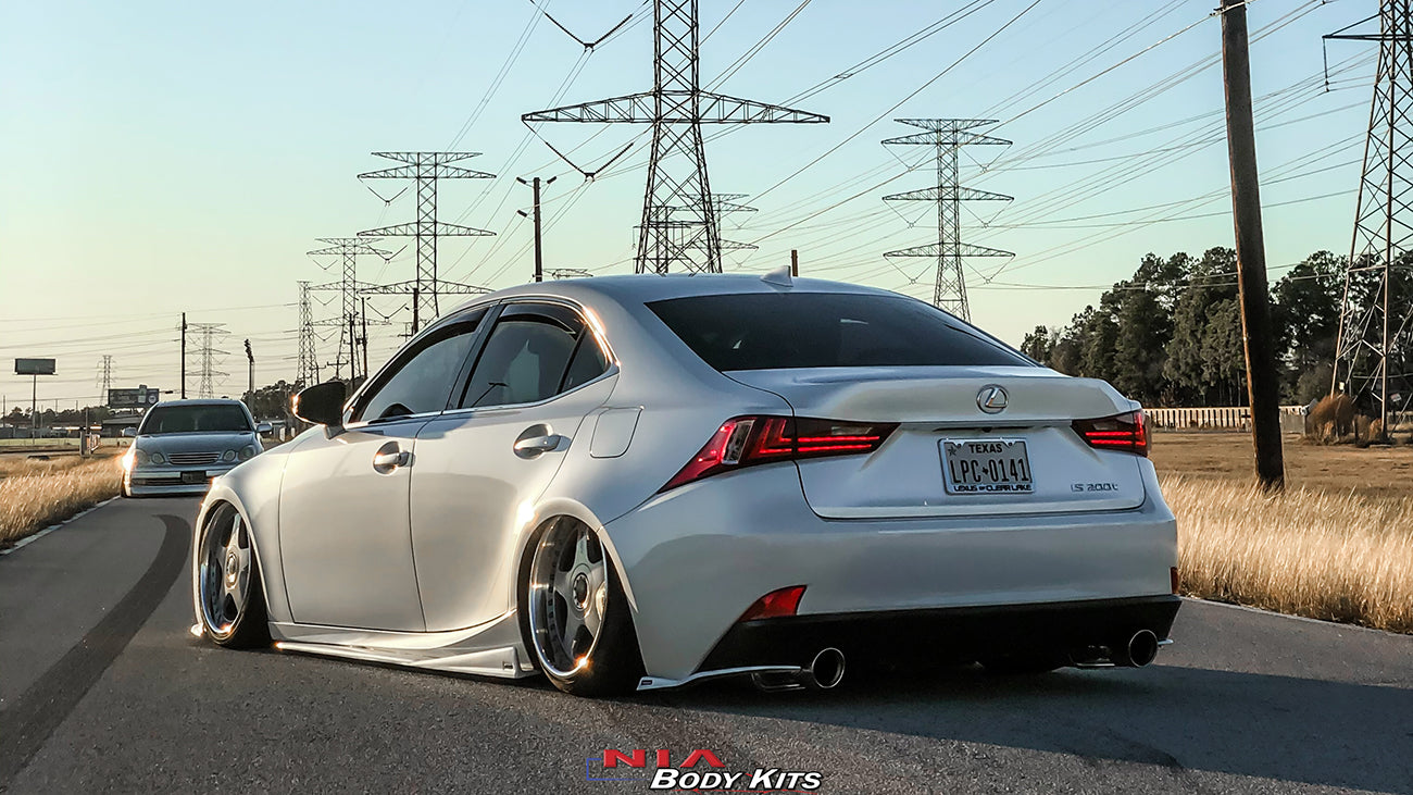 Lexus IS NIA Rear Lip Spats Base (2014-16)