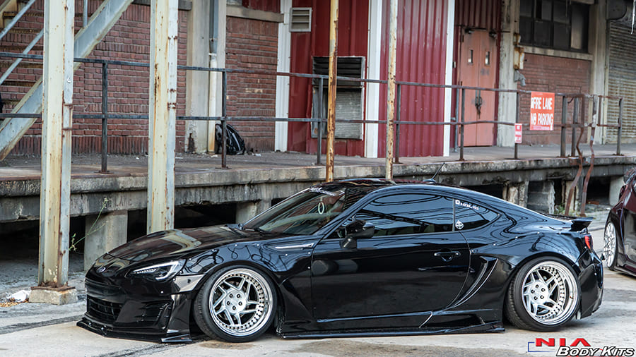 Subaru BRZ NIA Side Skirts Splitter Lip V2 2013+