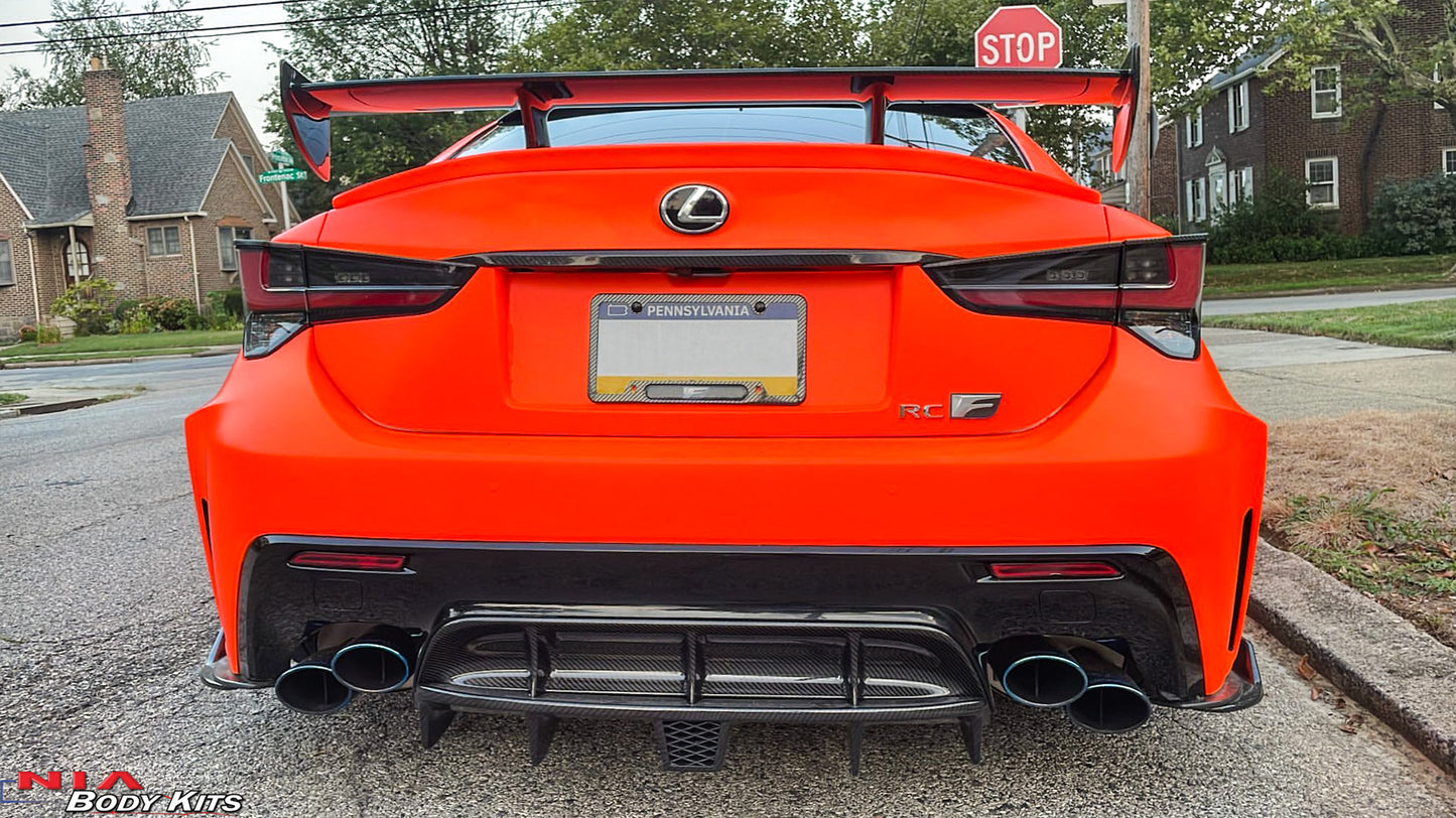 Lexus RC-F NIA Diffuser Bumper Extension (2020-2023)
