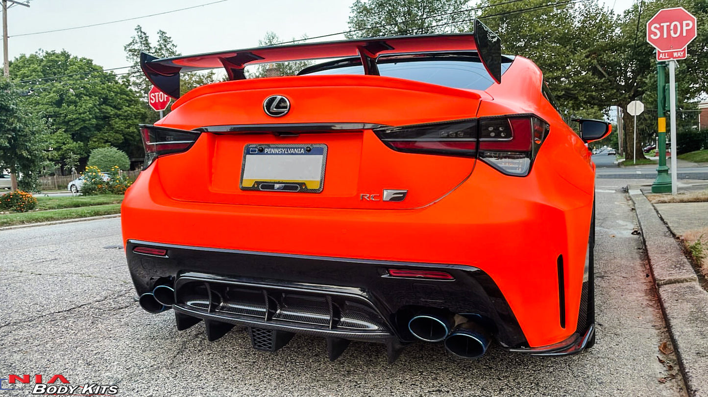 Lexus RC-F NIA Diffuser Bumper Extension (2020-2023)