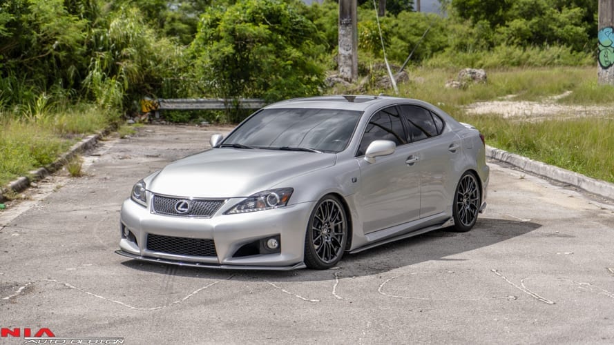 Lexus IS-F Full Splitter lip (Front, Sides, Rears) 2008-14