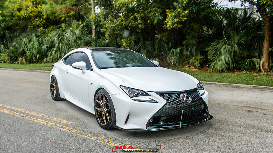 Lexus RC NIA Full Sleek Splitter Kit 2015-2018