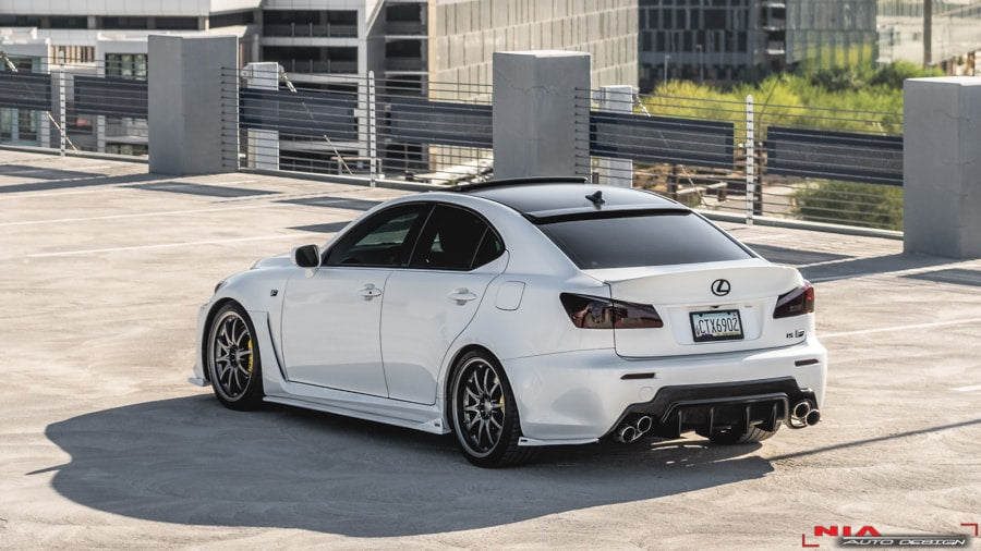 Lexus IS-F NIA Rear Lip Spats 2008-14