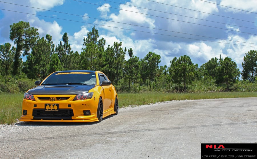 Scion tc RS.7 nia front splitter