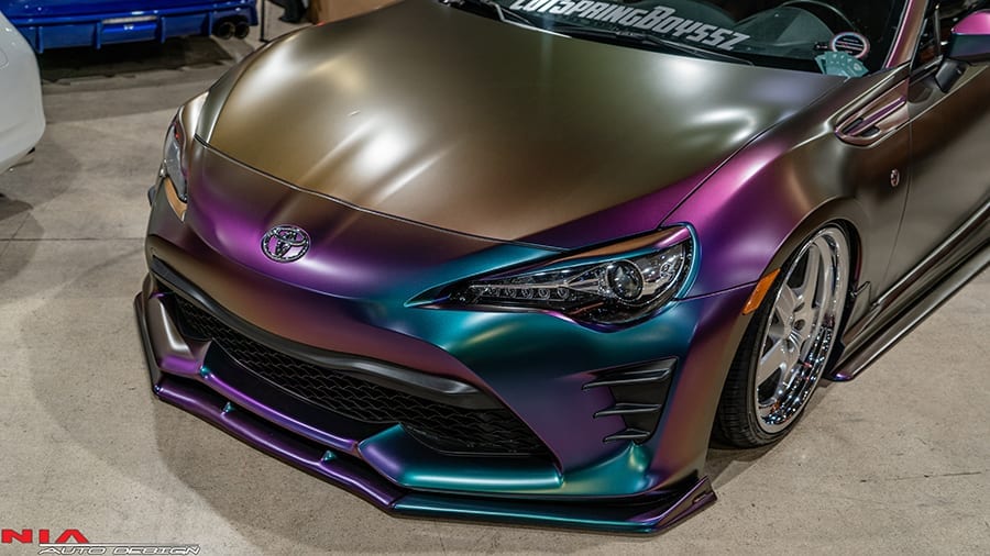 Toyota 86 Front splitter lip body kit. 2017