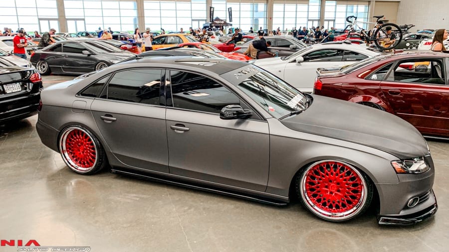 Nia Body Kits upgrades your Audi A4 an aggressive stance without altering with the factory design, made to fit the B8 and B8.5 (2009-2016). Contact us at www.niaautodesign.com