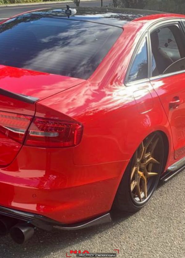 Audi A4 NIA Rear Lip Spats 2013-16