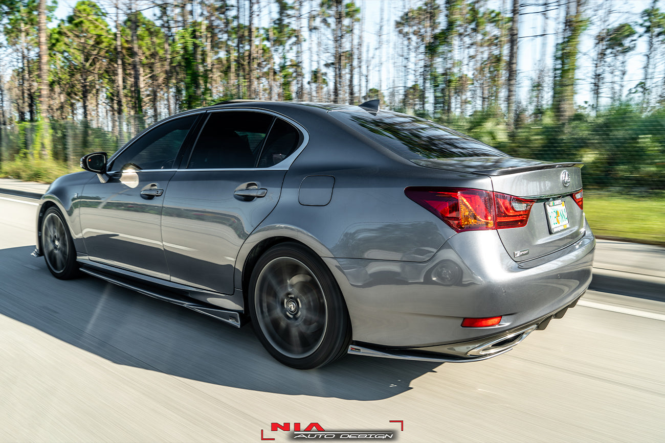 Lexus GS Rear Lip Diffuser Spats (2012-2020)