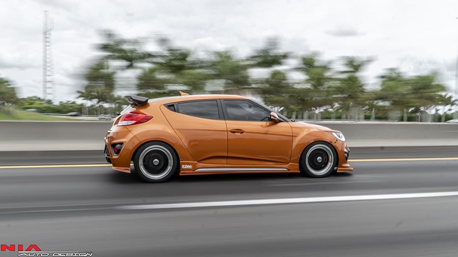 Hyundai Veloster Turbo Full Splitter (Front, Sides, Rears) 2011-18