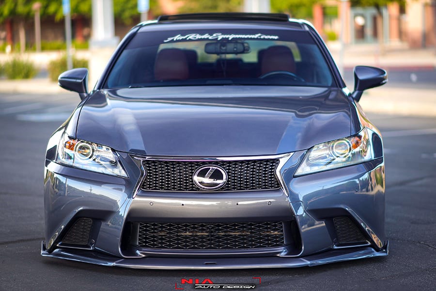 Lexus GS F-Sport NIA Full Splitter Lip Body Kit 2012-2015 (5pcs)